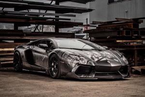 Lamborghini Aventador LP700-4 by MetroWrapz 2019 года
